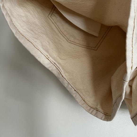 Universal Thread Shorts Womens Size 10/30R Cream Vintage Midi High Rise Stretch. - Picture 12 of 14